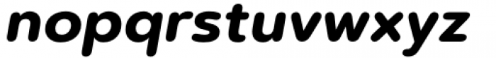 Artegra Soft ExtraBold Italic Font LOWERCASE