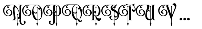 Arterium Alternate Font UPPERCASE
