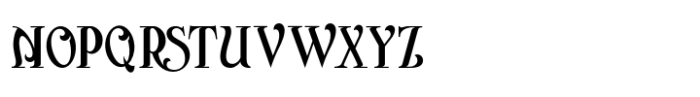 Arterium Alternate Font LOWERCASE