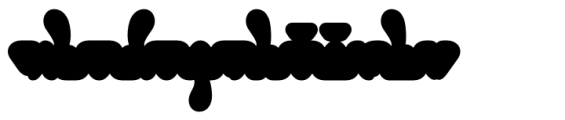 Artes Extruded Font LOWERCASE