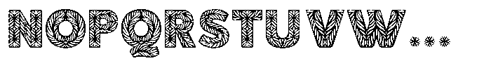 Artesana Font LOWERCASE