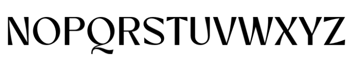 Artezy Regular Font UPPERCASE