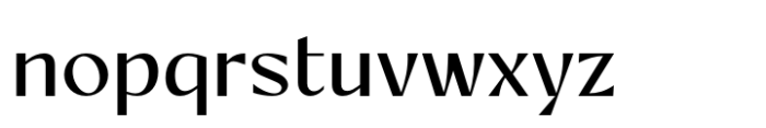 Artezy Regular Font LOWERCASE