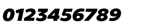 Artford Ultra Bold Italic Font OTHER CHARS