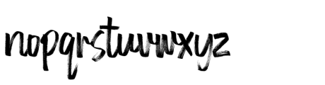 Arthelo Regular Font LOWERCASE