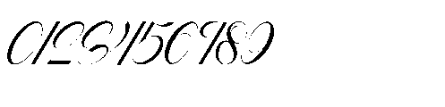 Artho Willians Italic Font OTHER CHARS