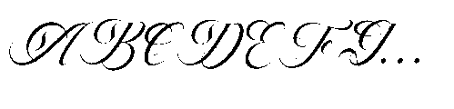 Artho Willians Italic Font UPPERCASE