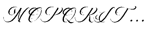 Artho Willians Italic Font UPPERCASE
