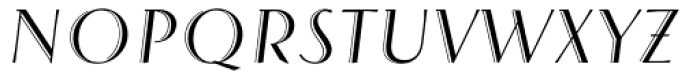 Arthur Sans Italic Font UPPERCASE
