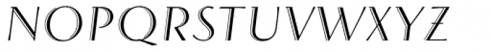 Arthur Sans Light Italic Font LOWERCASE