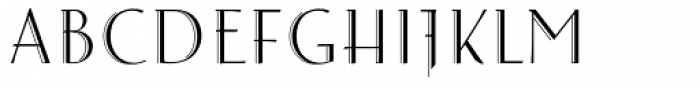 Arthur Sans Light Font UPPERCASE