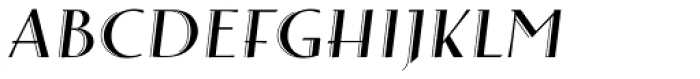 Arthur Sans Medium Italic Font LOWERCASE