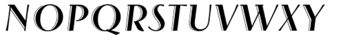 Arthur Sans SemiBold Italic Font UPPERCASE