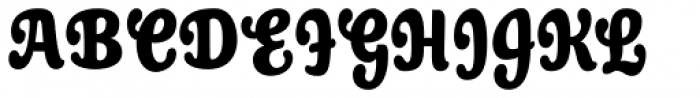 Artichoke Condensed Font UPPERCASE
