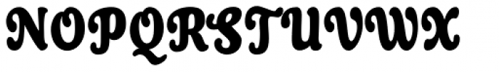 Artichoke Condensed Font UPPERCASE