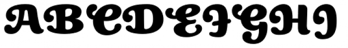 Artichoke Font UPPERCASE