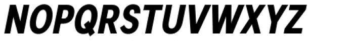 Artico Condensed Bold Italic Font UPPERCASE