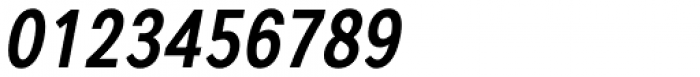 Artico Condensed Medium Italic Font OTHER CHARS