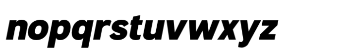 Articulo Black Slanted Font LOWERCASE