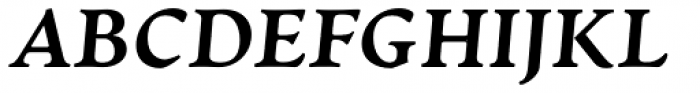 Artifex CF Heavy Italic Font UPPERCASE