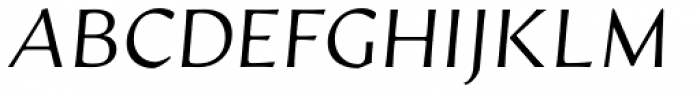 Artifex Hand CF Extra Light Italic Font UPPERCASE