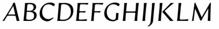 Artifex Hand CF Regular Italic Font UPPERCASE