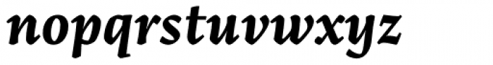 Artigo Pro Bold Italic Font LOWERCASE