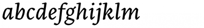 Artigo Pro Italic Font LOWERCASE