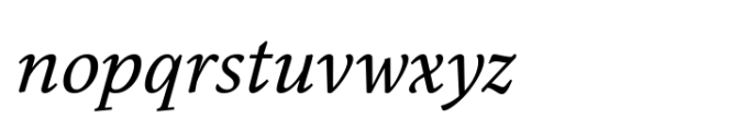 Artikan Italic Font LOWERCASE