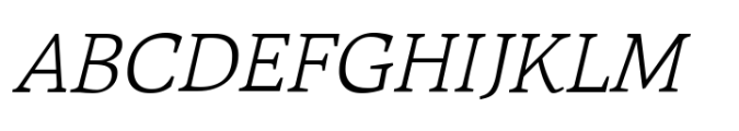 Artikan Light Italic Font UPPERCASE