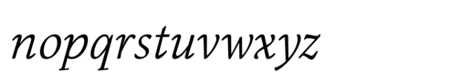Artikan Light Italic Font LOWERCASE
