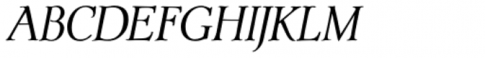 Artimas Italic Font UPPERCASE