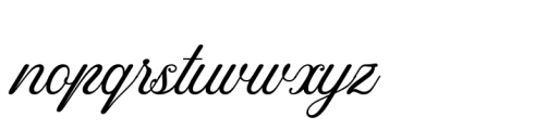 Artisan Font LOWERCASE