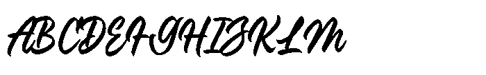 Artista Attitude Font UPPERCASE