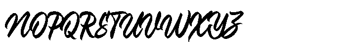 Artista Attitude Font UPPERCASE