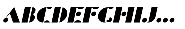 Artistic Deco JNL Oblique FONT