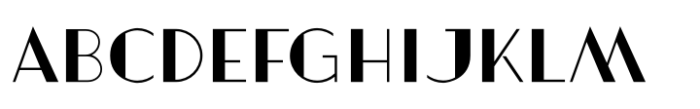 Artisual Deco Light Font UPPERCASE