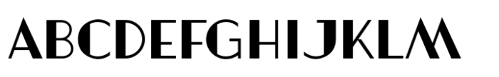Artisual Deco Regular Font UPPERCASE