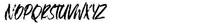 Artmash Font UPPERCASE