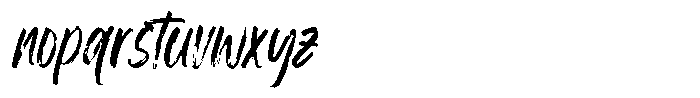 Artmash Font LOWERCASE