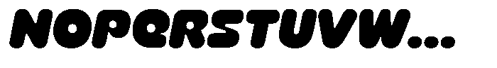 Arton Slant Font UPPERCASE