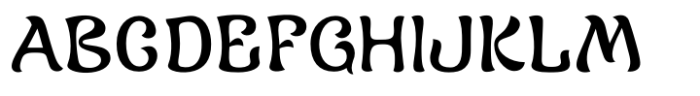 Artura Regular Font UPPERCASE