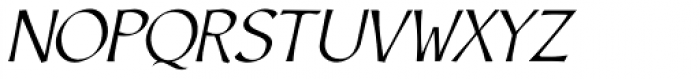 Arturo Book Italic Font UPPERCASE