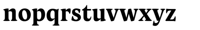 Artusi Bold Font LOWERCASE