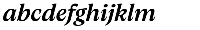 Artusi Medium Italic Font LOWERCASE