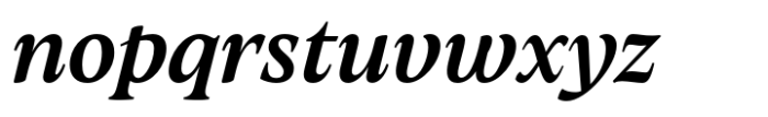 Artusi Medium Italic Font LOWERCASE