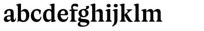 Artusi Medium Font LOWERCASE