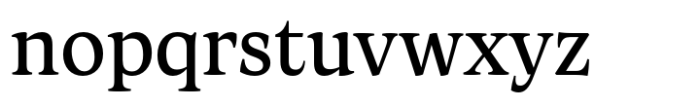 Artusi Regular Font LOWERCASE