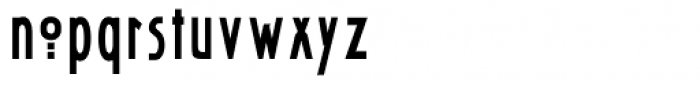 Artz Narrow Font LOWERCASE