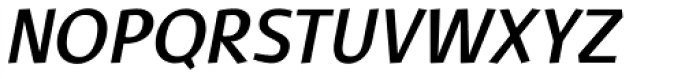 Arum Sans Bold Italic Font UPPERCASE